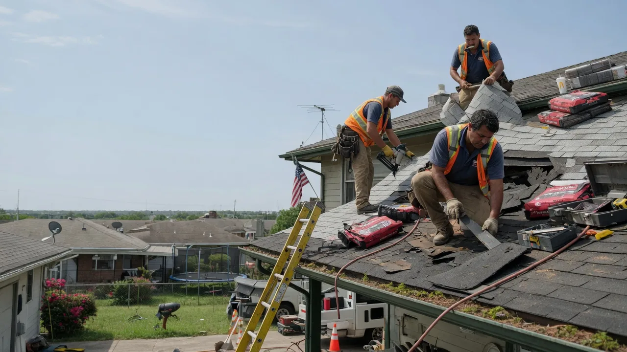 Roof Repair in Old Appleton, MO near me